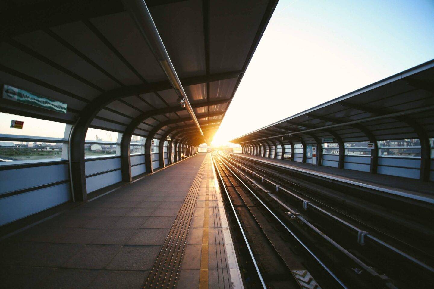 train platform